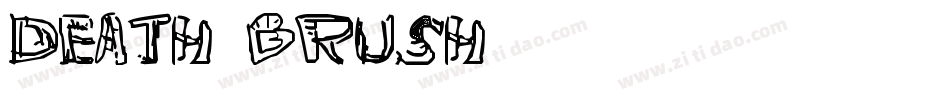 DEATH BRUSH字体转换